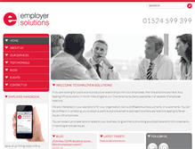 Tablet Screenshot of employersolutions.co.uk
